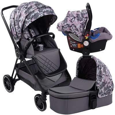 pink camo stroller
