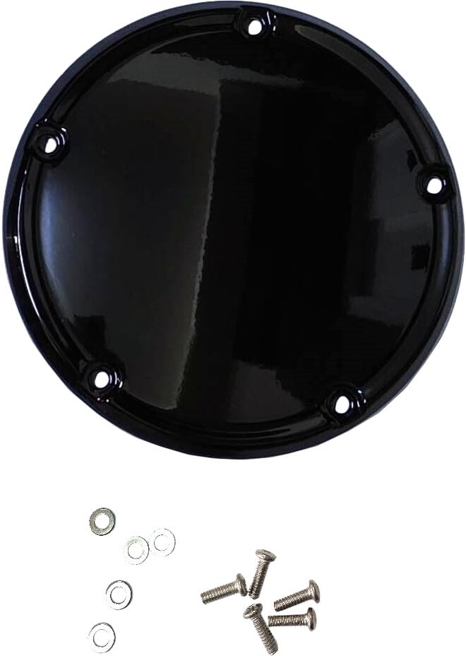 HardDrive 302911: Derby Cover Gloss Blk M8 Softail Oe#25700971