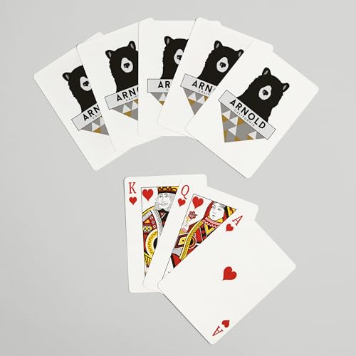Lantern Press Naipes Poker 52 Cartas Serie Arnold miniatura 7