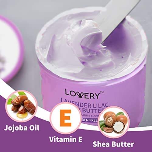 Lovery FJFIEJFOK1911 Lavender Lilac Body Butter - Shea Cream thumb #3