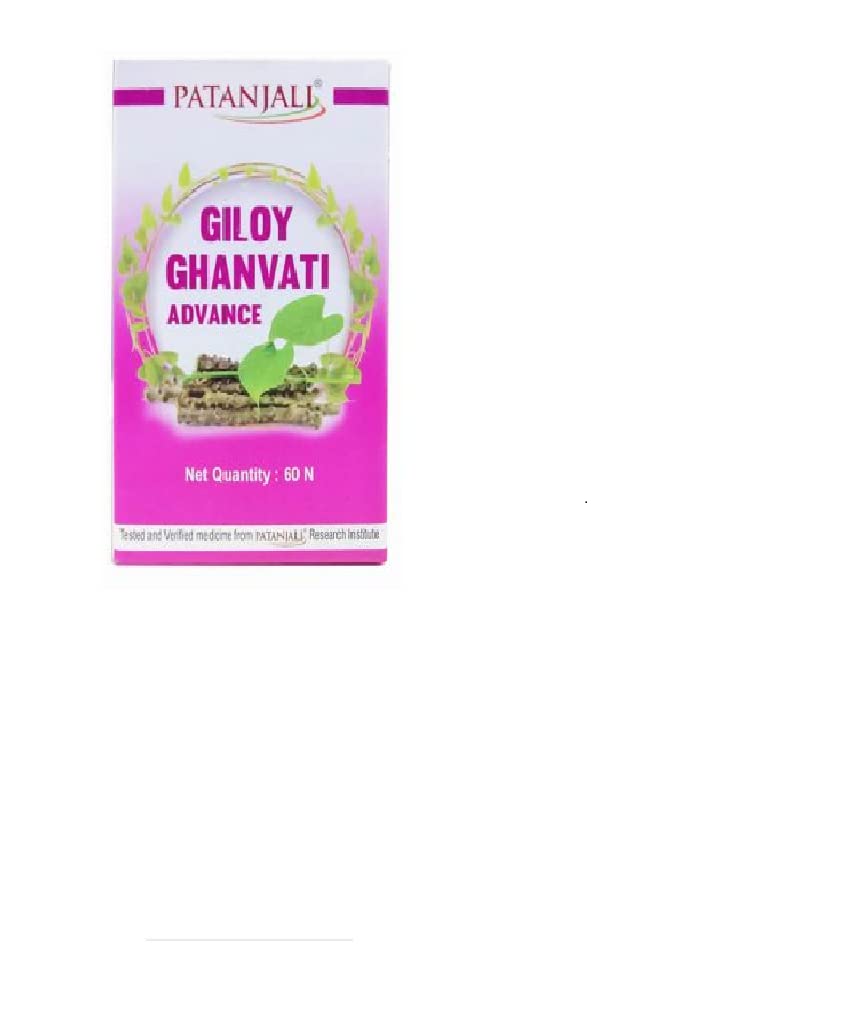 Patanjali Giloy Ghanvati Advance 60 Tab - Pack of 1 (B0C72N6YY2) Amazon Price History, Amazon Price Tracker