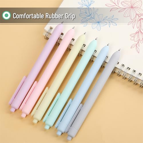 Bolígrafos Retráctiles de Gel Mr. Pen, Pack x6 Tinta Pastel miniatura 6