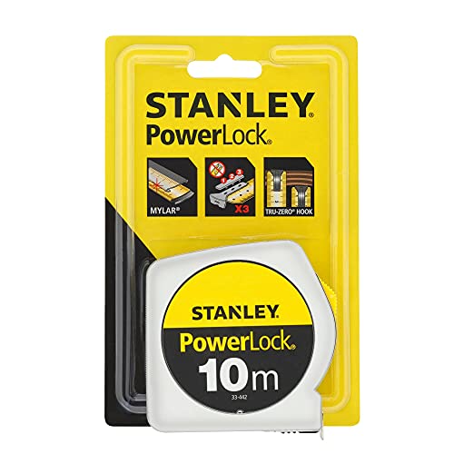 Cinta métrica Stanley Power lock 0-33-442 plateada miniatura 4