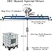 RUGPDA IBC Air Agitators, 1 Ton 1HP Tank Paint Mixer Machine, Pneumatic Agitator with Support Hanger, Folding Propeller, for Ink Dissolver Agitator