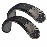 [ZINZ] 超厚クッション付きユニバーサルショルダーパッド（2枚組） バッグ、ラゲッジバッグ、クロスボディバッグ用。長めの作りで滑り止め効果と通気性に優れています,カモフラージュグレー