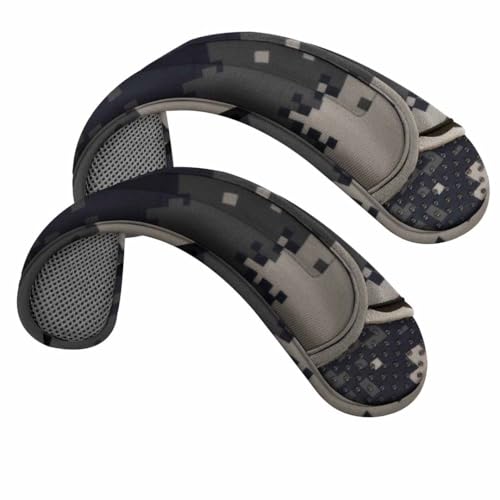 Image of ZINZ 2-Pack Universal Shoulder Pad with Ultra Thick Cushion for Bag Luggage Bag Crossbody, Plus Long & Anti-Slip & Breathable,Camouflage Gray