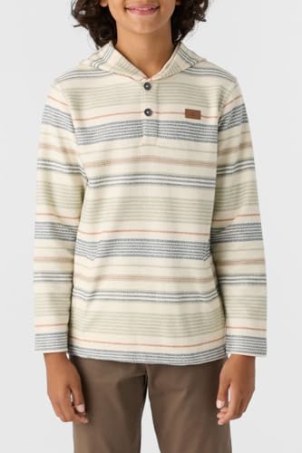 O'NEILL Men's Bavaro Stripe Pullover - Comfortable Hooded Sweatshirt for Men - Relaxed Fit with Front Pocket2