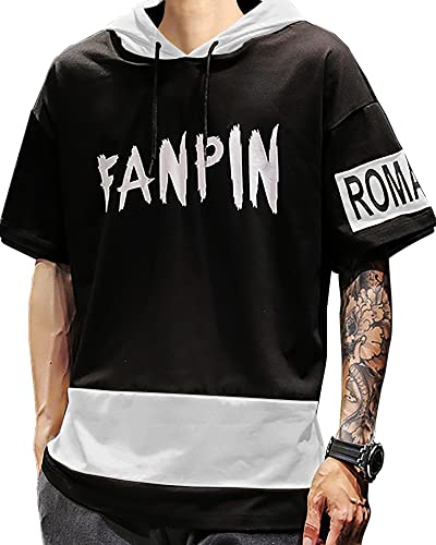 Image of Noble Monk Men's Round Neck Half Sleeve Oversized Printed Tshirt