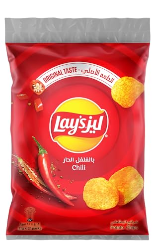 Lays Chili Potato Chips 11g x 21