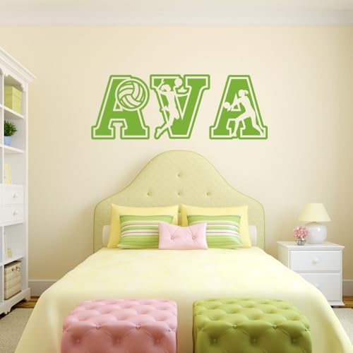 Vinilo decorativo personalizado para pared habitación niñas miniatura 7