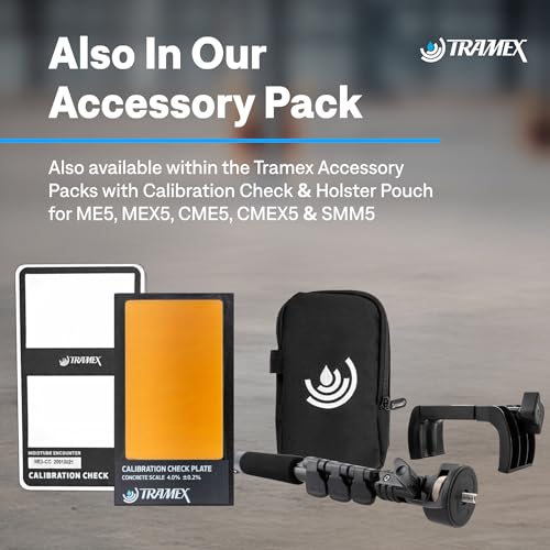 Image of Tramex Extension Handle & Clamp for the 5-Series Moisture Encounters | Use with Our MEX5, ME5, CMEX5, CME5 & Skipper 5 Wood, Drywall, Concrete & Marine Meters Only | Adjustable Tool for Measurement