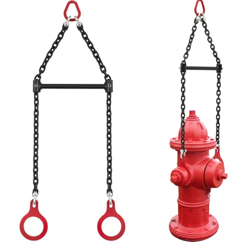Tandefio 1 Set Fire Hydrant Setter with Adjustable Crossbars Tools for Accurate &amp; Safe Setting of Fire Hydrants, Easy Installation, for Industrial, Plumbing, Construction Projects(Fixed Joint)