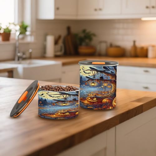 Envase hermético para café de acero inoxidable 17oz miniatura 6