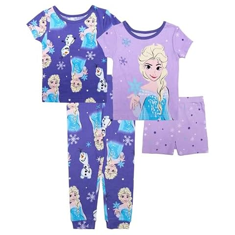 Disney Princess 4-Piece Pajama Set Cover