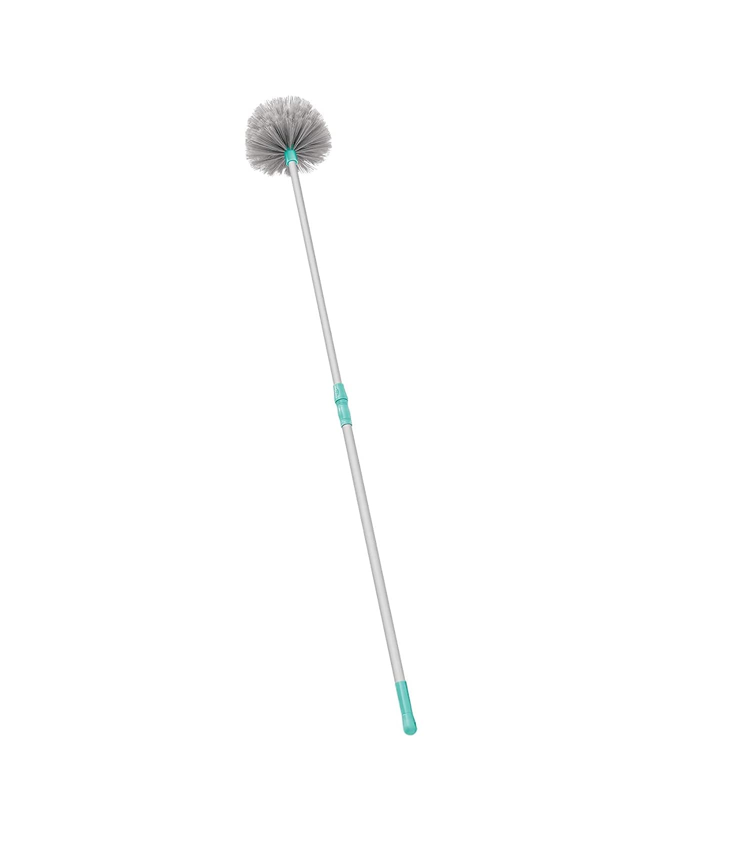 ARUZEN Web COB Broom [5 ft, Pack of 1] Broom with Long Stainless Steel Rod and Extendable Cobweb Cleaner Stick Handle Brush Use in Fan, Ceiling, and Roof Home Cleaning - Multicolor (Round Broom) (B09QJPXQDL) Amazon Price History, Amazon Price Tracker