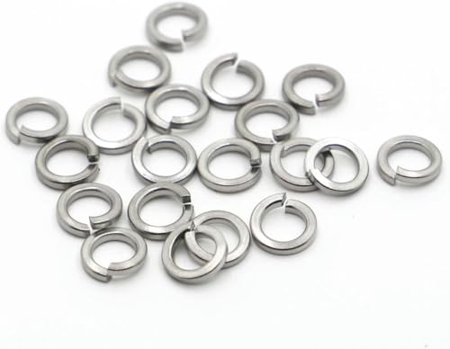 Arandelas planas 2-100 piezas M1.6 M2 M2.5 M24 Arandelas de seguridad con resorte de acero inoxidable 304 Arandelas de junta elástica - 5 piezas M20