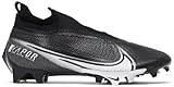 Nike Men's Vapor Edge Elite-360 Flyknit Football Cleats Shoes Black/White #CV6282-009 - Size Men's 16