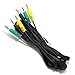 Ancable Replacement Audio Cable for 5.1 Channel, Logitech Computer Speakers 3.5mm 1/8 TRS Plug Male to Male 6ft Compatible with logitech z-5500, z-5450, z-5400, z-5300, z-906, z-680, x540