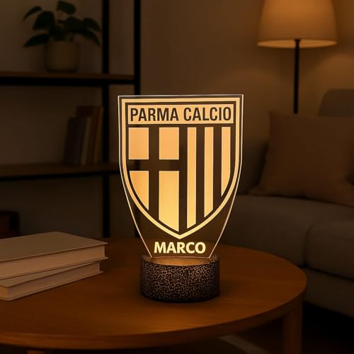 Lampada LED Sampdoria Personalizzata - Luci Notturne 7 Colori Con Stemma Blucerchiato - Foto 12