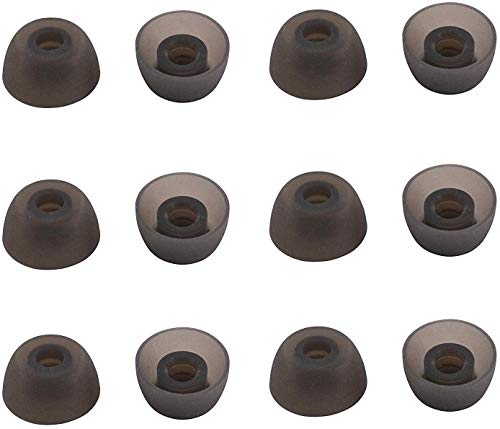 ALXCD Ear Tips for Jabra Elite 75t Headphone, 6 Pairs Medium Size Replacement Silicone Earbud Tips, Fit for Jabra Elite Active 65t 75t, M