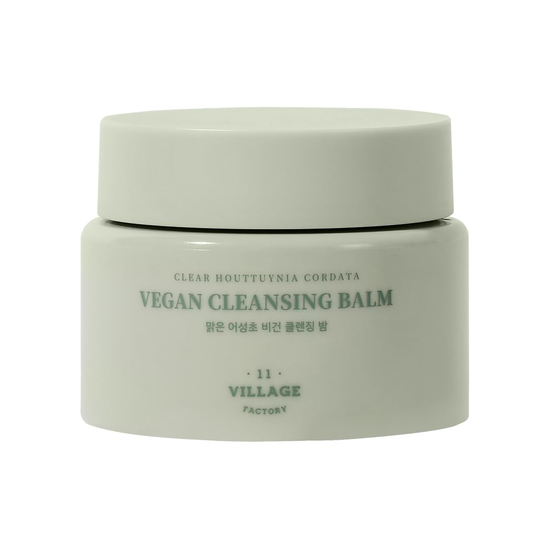 Village 11 Factory Clear Houttuynia Cordata Vegan Cleansing Balm 100ml - Şerbet Tipi Yatıştırıcı Heartleaf Vegan Makyaj ve Yüz Temizleme Balmı