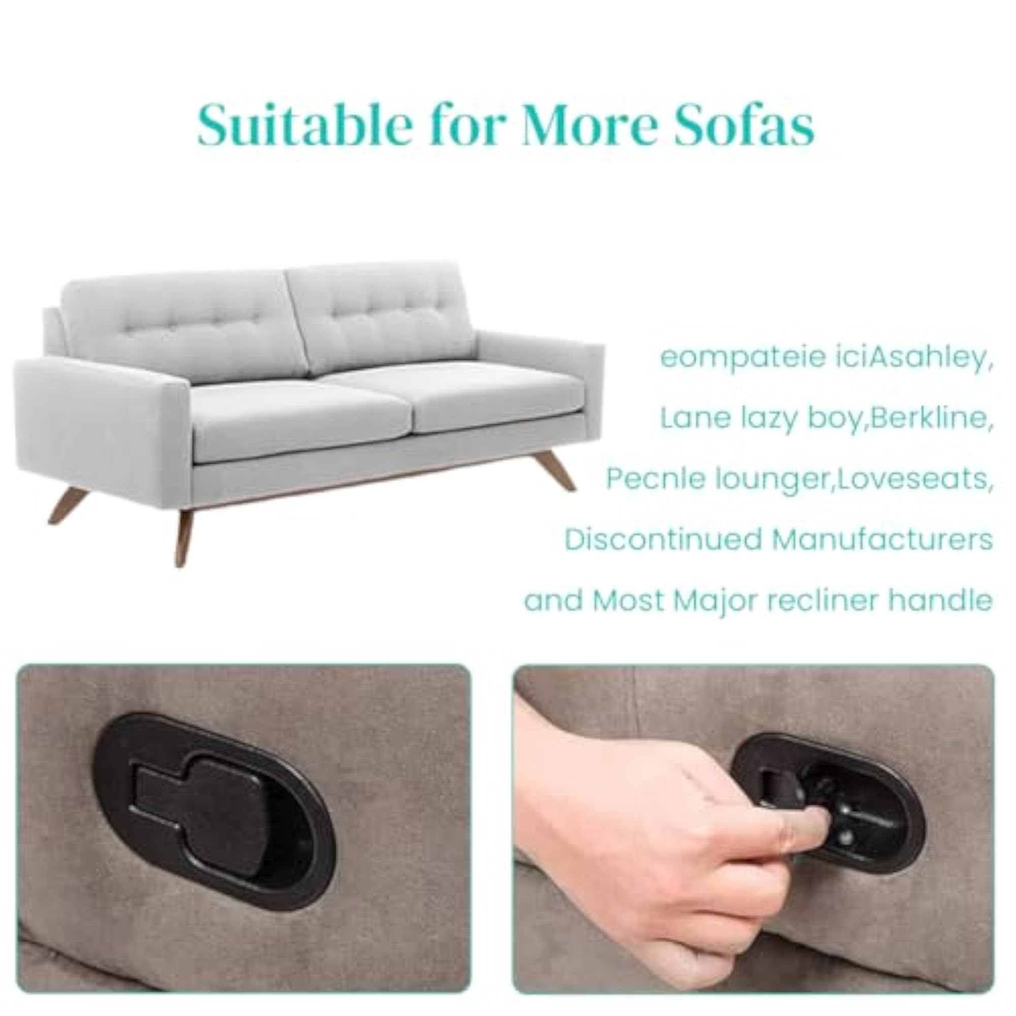 Metal Recliner Sofa Handle Replacement Parts