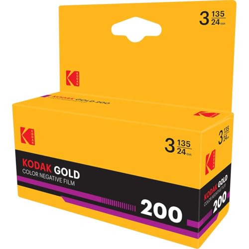 Kodak �J���[�l�K�t�B���� GOLD 200 35mm 24���B 3�{�p�b�N 7518301