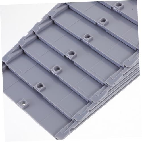 Fiches perdues ? Utilisez ce support mural pour cartes de présence rétractable blanc - 3