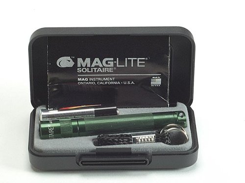 Maglite Boxed Solitaire Torch AAA Green