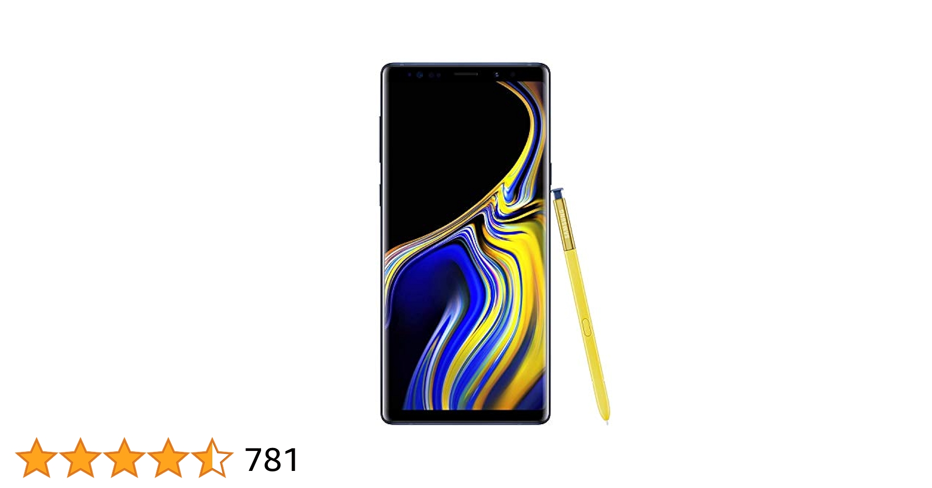 Samsung Galaxy Note 9, 128GB, Ocean Blue - Verizon (Renewed
