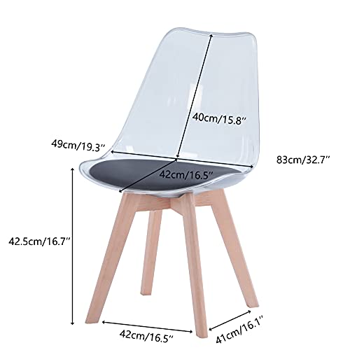 EGOONM Set di 2 Sedia da Pranzo,Sedie Stile