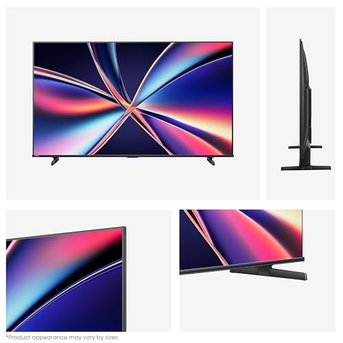 Hisense 65 inch QLED 144Hz Smart TV E8Q-Quantum Dot Colour, AI Picture, Dolby Vision, Dolby Atmos, Share to TV, Voice Control, Filmmaker Mode, Youtube, Netflix, Disney+ 8 Years VIDAA OS Updates