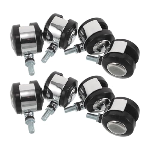Roues pivotantes 3,8 cm silencieuses pour réparer une chaise de bureau