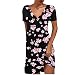 Chiffon Clubkleidung Coole Rüschen Cocktailkleid Weiblich Summer Kurzärmelige Solid Scöne Cocktailkleid Mit Rundhals Tailliertes Midi Kleider Frauen Summer