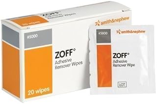 Zoff Adhesive Remover Wipes