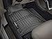 WeatherTech Custom Fit FloorLiners for Mercedes AMG SLC 43, AMG SLK 55, SLC-Class, SLK 55 AMG, SLK-Class - 1st Row (445291), Black