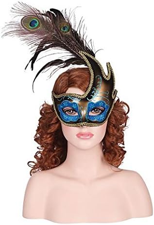 Costume Beautiful Peacock Mask Deluxe