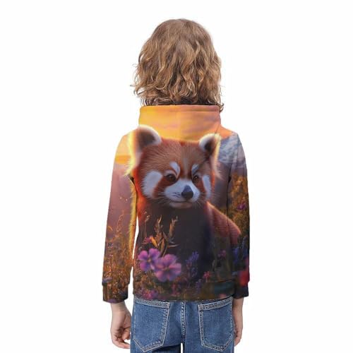 Pull panda roux enfant 10-12 ans chaud et résistant - Fini les sweats ternes - 2