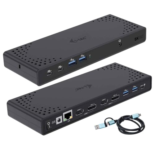 I-TEC USB-A/-C TB DUAL DOCK