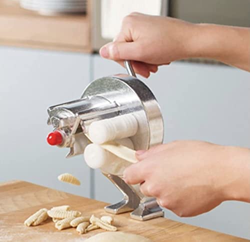 Macchina Per Gnocchetti Manuale. In Acciaio Cromato E Plastica Certificata Per Uso Alimentare....