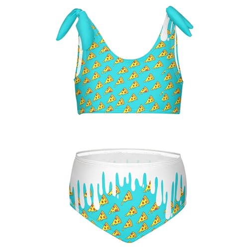 Image of Girls Tankini Swimsuit Bathing Suit Two Piece Bikini Summer Beach Swimwear with Adjustable Strap 3-12 Years