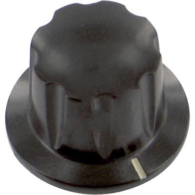1910EL, Knob; Phenolic; 17/32 in; 1/2 in; 6-32