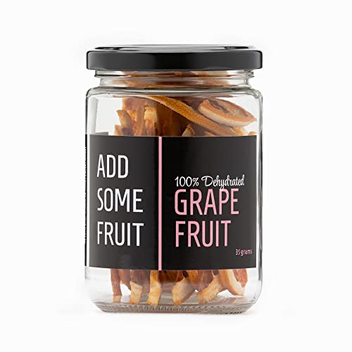 ADD SOME FRUIT - 100% DEHYDRATED GRAPEFRUIT - 35g Jar