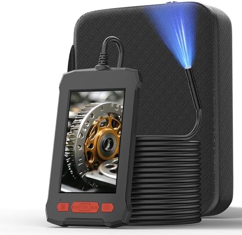 Endoscopio Industriale Con Schermo 4,3" - 2 Telecamere, 5 M Cavo, Impermeabile IP67 - Foto 6