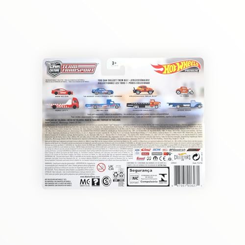 Hot Wheels Dodge Challenger SRT Demon Retro Rig miniatura 2