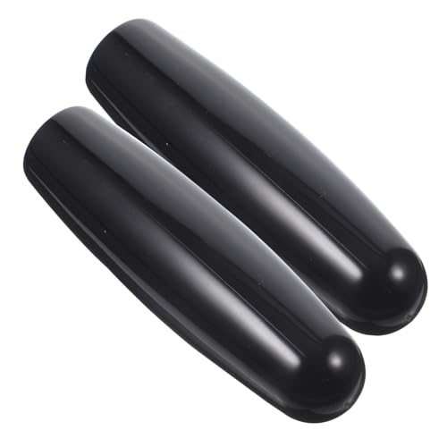 POPETPOP 2 Piezas Mango Grifo Cerveza Plástico Negro Resistente Duradero para Bares Restaurantes Eventos Unidades