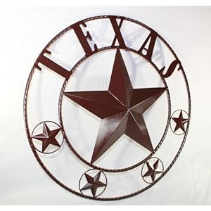 24 texas brown star barn metal lone star wall art coffee brown western home decor ranch farmhouse garden patio living room garage barn texas usa home decor handmade item eh12055  urban country home decor