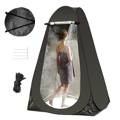 Cabine de douche pop-up pour l'intimité et tente de vestiaire étanche outdoor