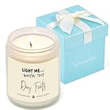 Funny Dog Lovers Gifts for Women Men - Light Me When the Dog Farts - Dogs Mum Dad Birthday Christmas Gifts, Best Friends Sisters Retirement Present for Dogs Owners - Lavender Scented Candle