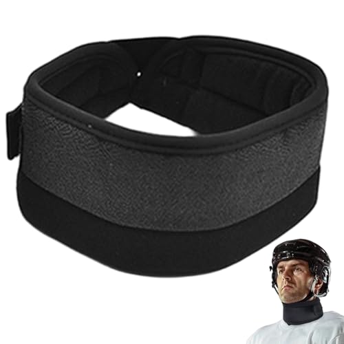 ywzmsd Hockey Neck Guard for Adults Cut Resistant Adjustable Hockey Neck Protector for Winter L